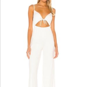 Privacy Please white jumpsuit
